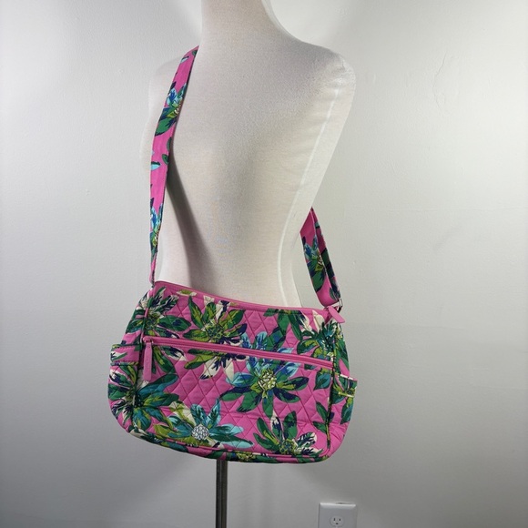 Vera Bradley Hand Bag On the Go Tropical Paradise Pattern NWOT - Picture 1 of 11